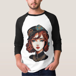 Snygg flicka t shirt
