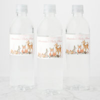 Snygg Forest Woodland Animals Baby Shower