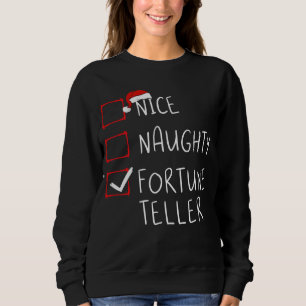 Snygg Fortune Teller Jullistan Julafton Sa T Shirt