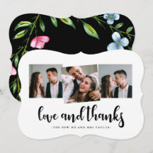 Snygg fotoport för Bröllop Tack