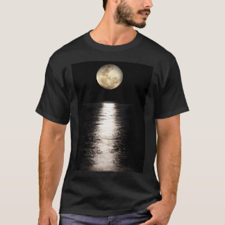 Snygg full Moon Sjö-reflektion - Bestseller T Shirt