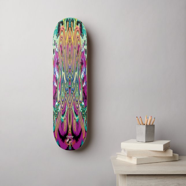 Snygg g-katt Pro Mini Skateboard Bräda 18,5 Cm (Väggkonst)