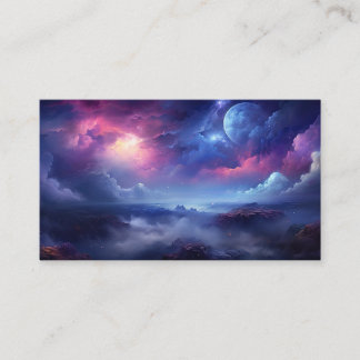 Snygg Galaxy Rymden Cosmic Universe Visitkort