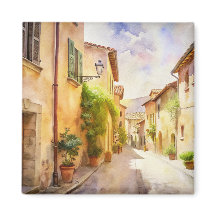 Snygg gata i Provence.