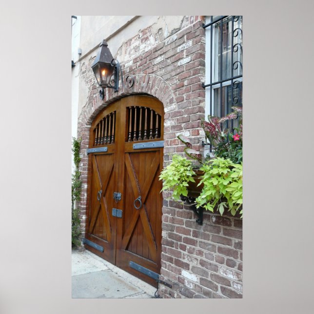 Snygg gateway i Charleston Poster (Framsidan)