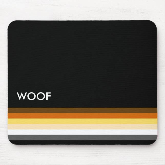 Snygg Gay Bears Pride Flag voff Musmatta (Framsidan)