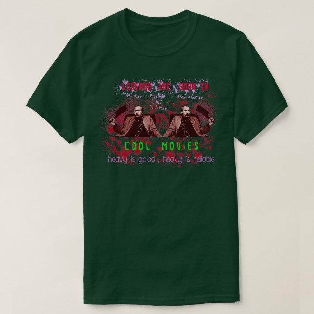 Snygg gentleman med en hatchet t shirt (Design framsida)