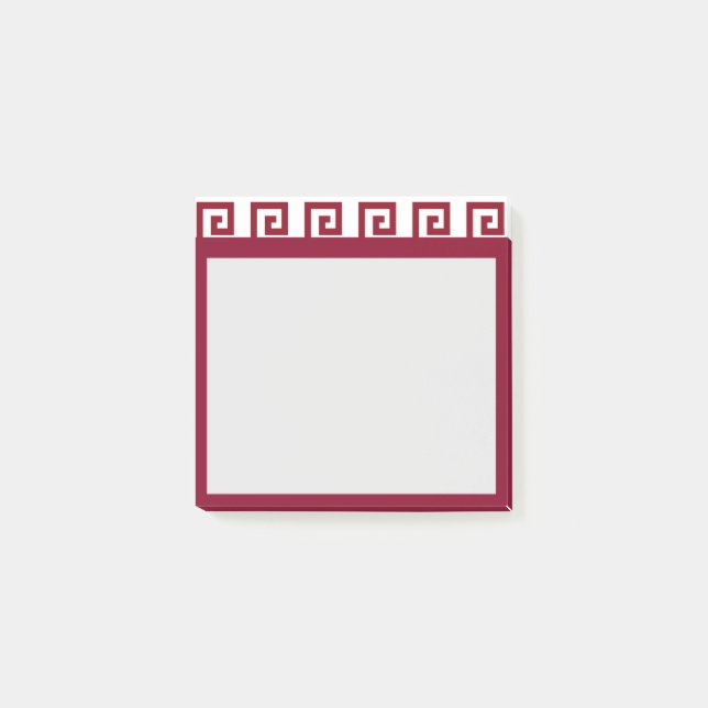 Snygg geometrisk design, rubrik post-it block (Framsida)