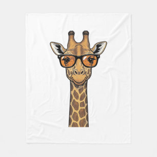 Snygg Giraff Solglasögon Vintage Graverad Tröja De Fleecefilt