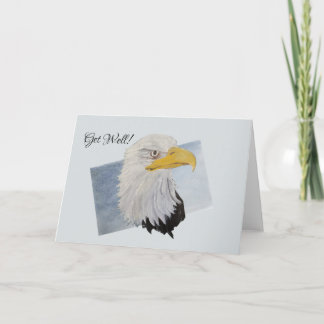 Snygg Golden Öga American Örn Art Kort