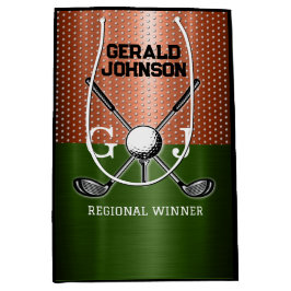 Snygg golfmonogramdesign