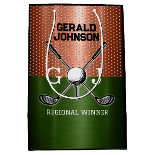 Snygg golfmonogramdesign
