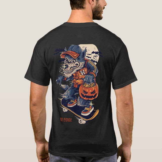 Snygg grafisk t-shirt (Baksida)