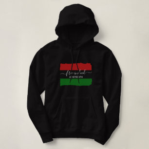 Snygg GRATIS Panafrikansk JUNETEENTH T Shirt