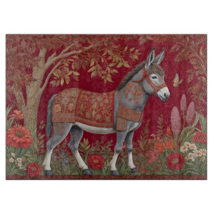 Snygg Grått Donkey Red Countryside