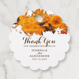 Snygg Gula blommor Gåvor Etiketter