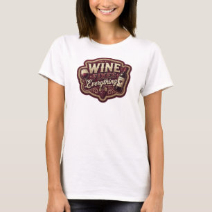 Snygg guld VIN FIXAR ALLT Anpassad Tee
