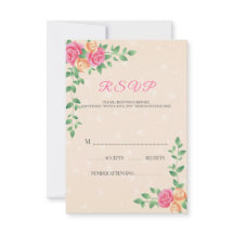Snygg Gult och Rosa ros