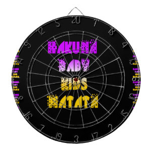 Snygg Hakuna Matata Art-utskrift Darttavla