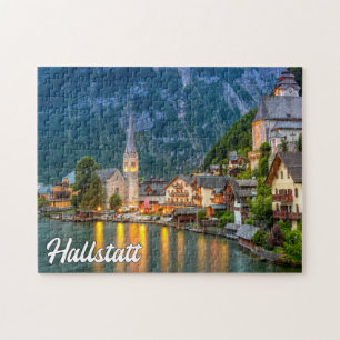 Snygg Hallstatt, Österrike Pussel