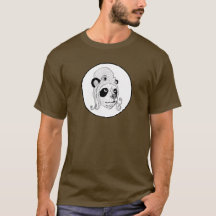 Snygg hatt på den Panda