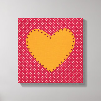 Snygg Heart Canvas