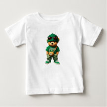 Snygg Hip Hop Teddybjörn T-Shirt
