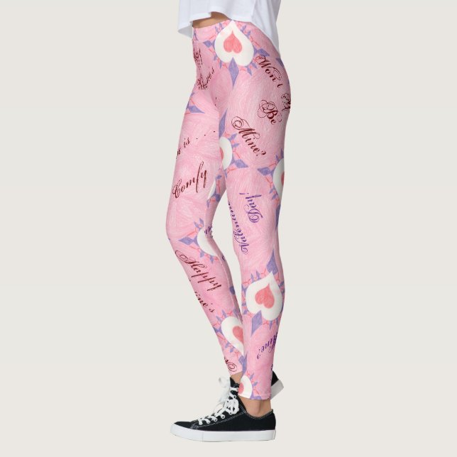 Snygg hjärtan leggings (Vänster)