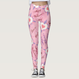 Snygg hjärtan leggings