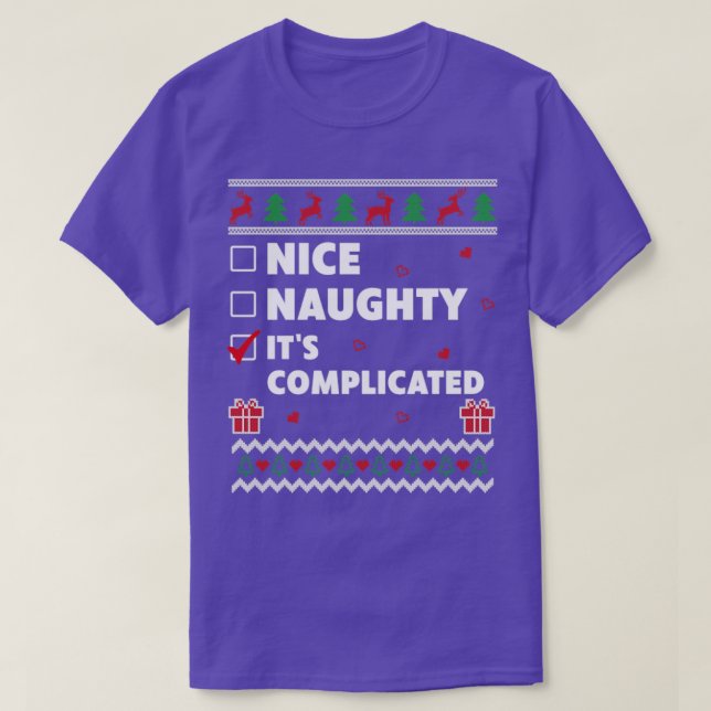 Snygg, högtalarlista - god juldesign - Kompli T Shirt (Design framsida)