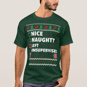 Snygg, högtalarlista - lätt juldesign t shirt