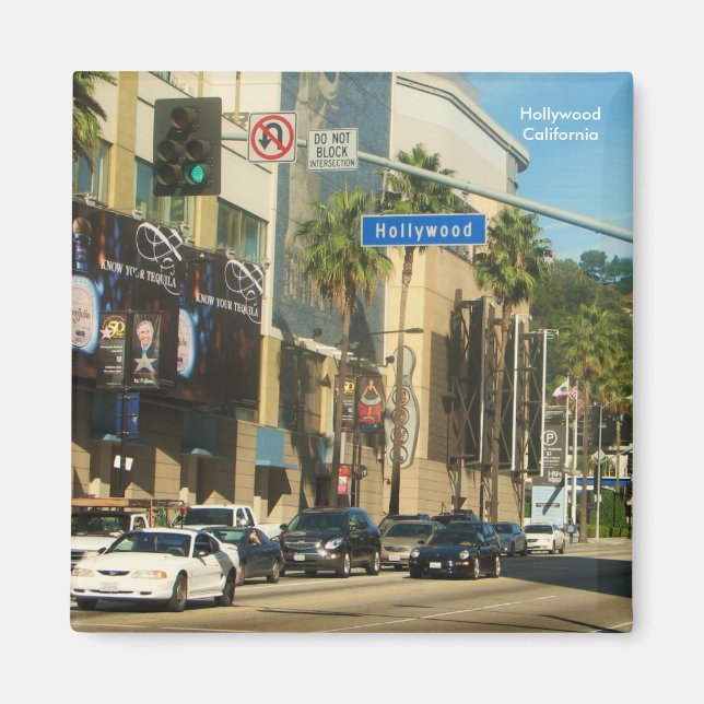 Snygg Hollywood Magnet! Magnet (Framsidan)