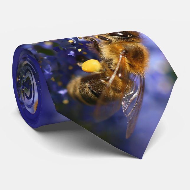 Snygg Honeybee på Kalifornien Lilac Slips (Rullad)