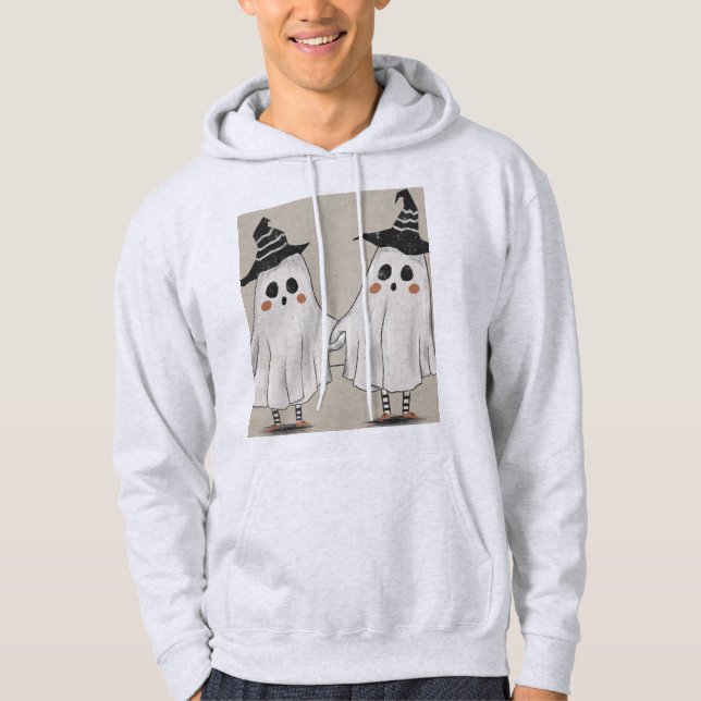 Snygg hoodie med söt design (Framsida)