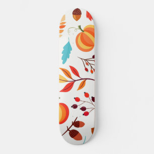 Snygg höst Mönster Mini Skateboard Bräda 18,5 Cm