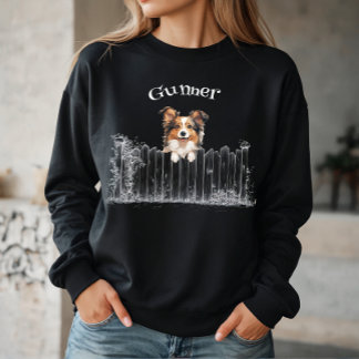 Snygg Hund Anpassningsbar T Shirt