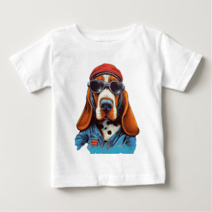 Snygg hund t shirt