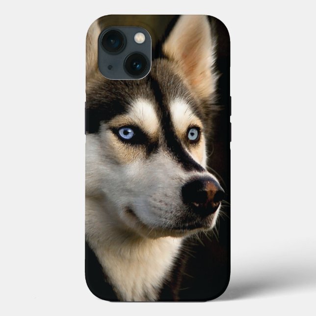 Snygg Husky Dekorativ kudde (Baksida)
