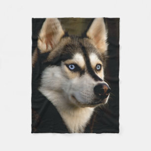 Snygg Husky Dekorativ kudde Fleecefilt