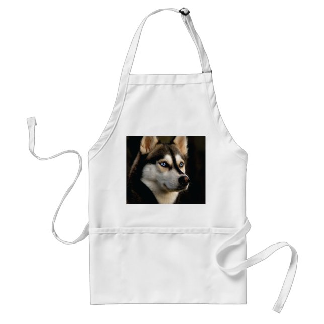 Snygg Husky Dekorativ kudde Förkläde (Framsidan)