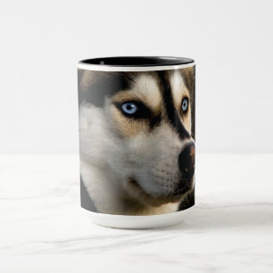 Snygg Husky Dekorativ kudde Mugg