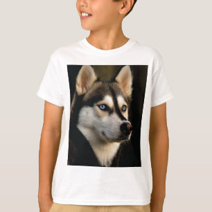 Snygg Husky Dekorativ kudde T Shirt