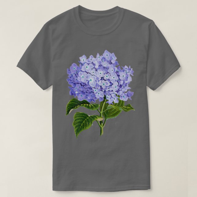 Snygg Hydrangea Tee  (Design framsida)