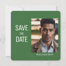 Snygg inbjudan till Photo Studenten Spara datum