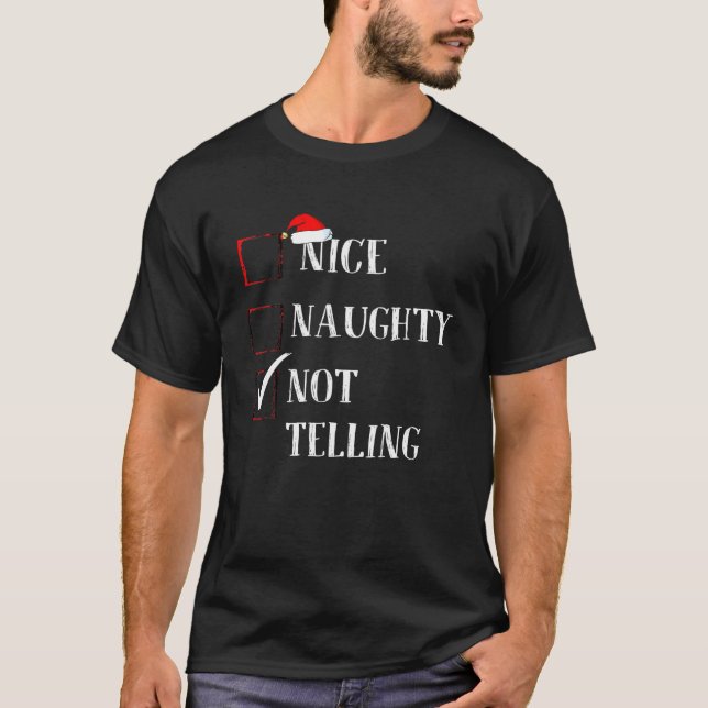 Snygg, ingen julklapp t shirt (Framsida)