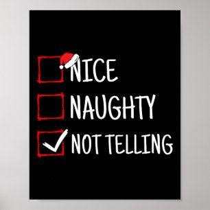 Snygg, ingen vacker jul poster