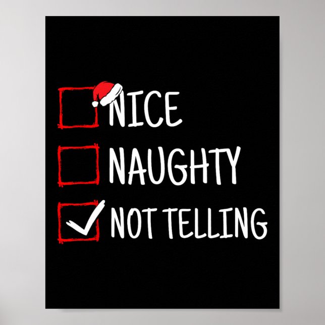 Snygg, ingen vacker jul poster (Framsidan)