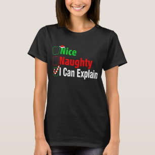 Snygg, jag kan förklara en fin jul t shirt