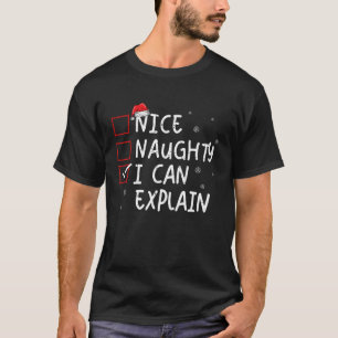 Snygg, jag kan förklara julklapp, Julafton Sa T Shirt
