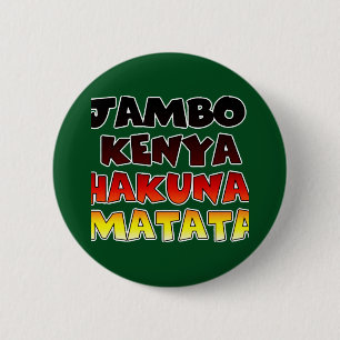 Snygg Jambo Kenya Hakuna Matata Loely Art Knapp